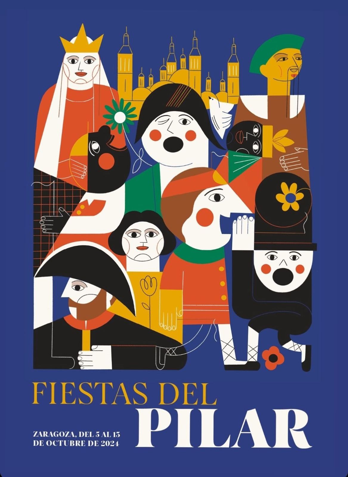 Fiesta patronales en honor de Nuestra Señora del Pilar 2024 Zaragoza